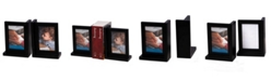 Bey-Berk Picture Frame Bookend in Solid Wood